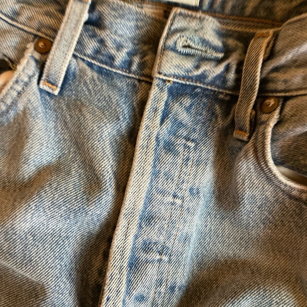 AGOLDE jeans size 25 Jamie high rise straight crop